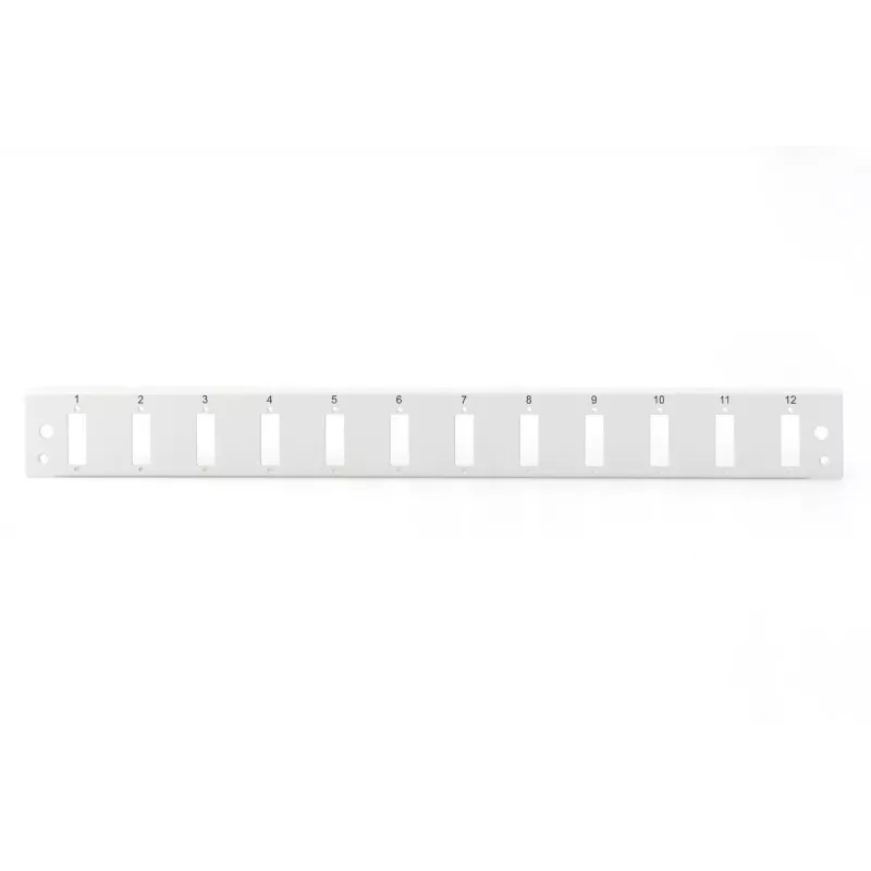 DIGITUS Fo Front Panel Quick Lock 12x Sc Dx Vertically Grau