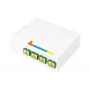 DIGITUS FTTH-Gehäuse, mit 4x SC (APC) SX-Adapteroberfläche und Hutschienenmontage