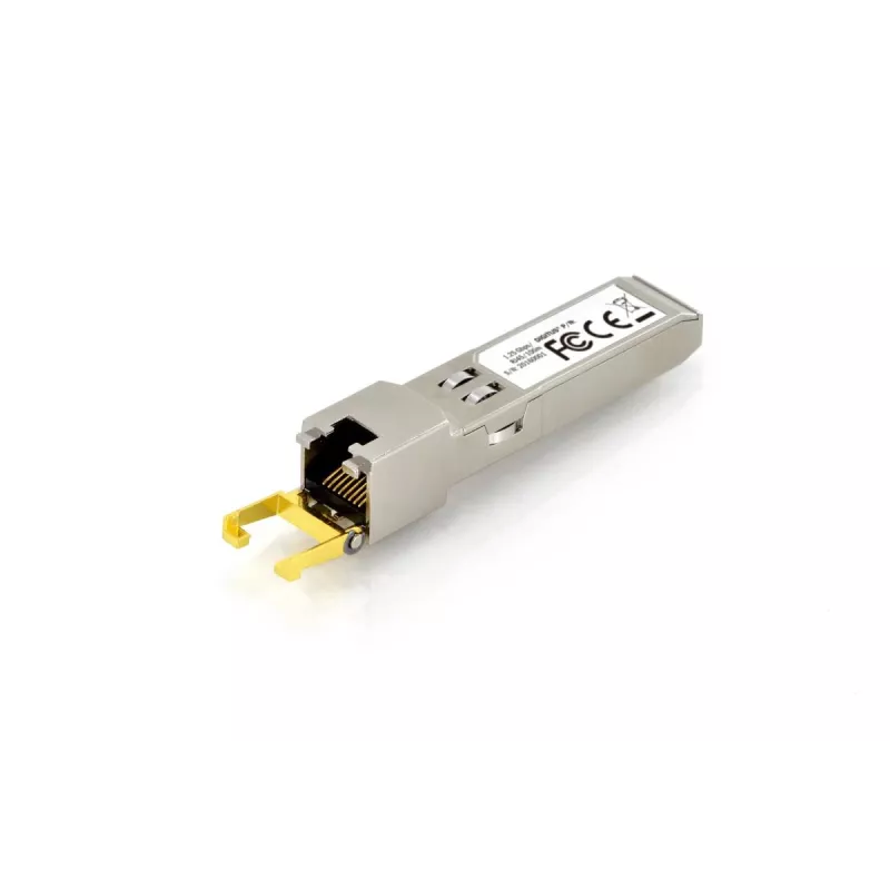 DIGITUS Mini GBIC Kupfer SFP Modul 10G 100m unterstützt 10G 5G 2.5G 1G Base-T