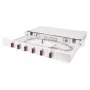 DIGITUS Glasfaser-Spleißbox SC OM4 1U 6xSC-DX Kas. Pigtails Kuppler