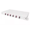 DIGITUS Glasfaser-Spleißbox SC OM4 1U 6xSC-DX Kas. Pigtails Kuppler