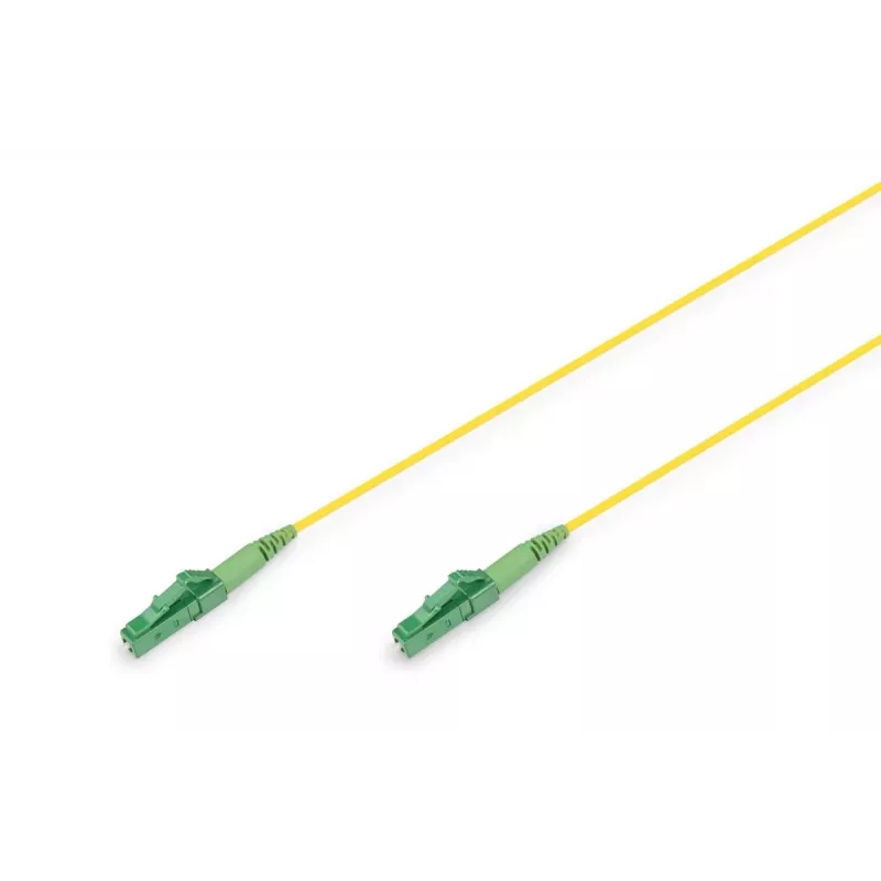 DIGITUS FO-Patchkabel – SM Simplex LC/APC zu LC/APC G657.A02 1 m