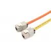 DIGITUS CAT6a Keystone Jack - geschirmt, werkzeugfreier Anschluss - intelligenter Kabelmanager - 24 Stück