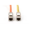 DIGITUS CAT6a Keystone Jack - geschirmt, werkzeugfreier Anschluss - intelligenter Kabelmanager - 24 Stück