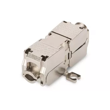 DIGITUS Feldabschlusskoppler CAT6A, 500 MHz für AWG 22-26, vollständig geschirmtes Keystone-Design, 26x35x80 mm