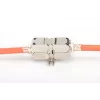 DIGITUS Feldabschlusskoppler CAT6A, 500 MHz für AWG 22-26, vollständig geschirmtes Keystone-Design, 26x35x80 mm