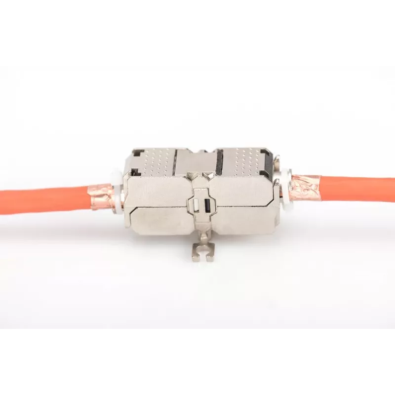 DIGITUS Feldabschlusskoppler CAT6A, 500 MHz für AWG 22-26, vollständig geschirmtes Keystone-Design, 26x35x80 mm
