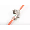 DIGITUS Feldabschlusskoppler CAT6A, 500 MHz für AWG 22-26, vollständig geschirmtes Keystone-Design, 26x35x80 mm