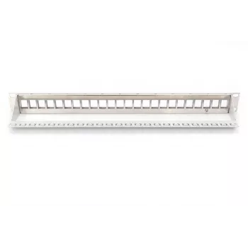 DIGITUS Modulares Patchpanel für Keystone Jack, 1U Rack-Montage – unbestückt