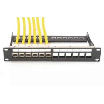 DIGITUS Installationskabel - Cat 7a - S/FTP - AWG 22/1 Simplex - 100 m - Gelb
