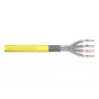 DIGITUS Installationskabel - CAT 7A - S/FTP - AWG 22/1 simplex - 500 m - gelb - B2ca