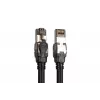 DIGITUS patch Kabel - Cat 8.1 - S/FTP - AWG 24/7 - 2m - Schwarz