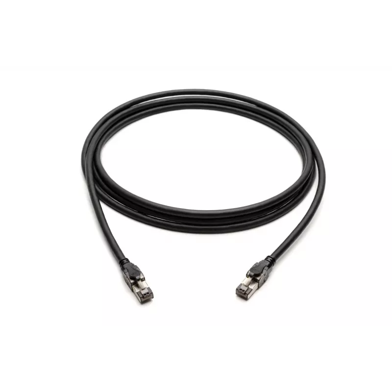 DIGITUS patch Kabel - Cat 8.1 - S/FTP - AWG 24/7 - 2m - Schwarz