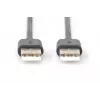 DIGITUS USB 2.0 Verbindungskabel A 1m USB 2.0-konform