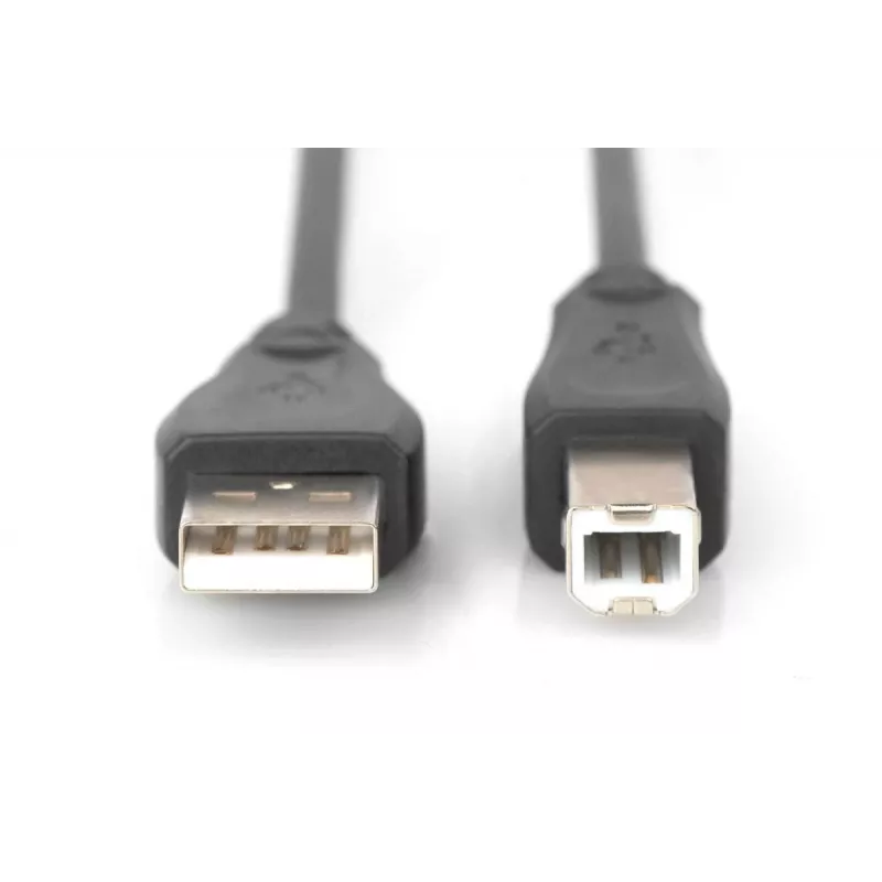 DIGITUS USB 2.0 Kabel Typ A-B M/m 3m USB 2.0 konform