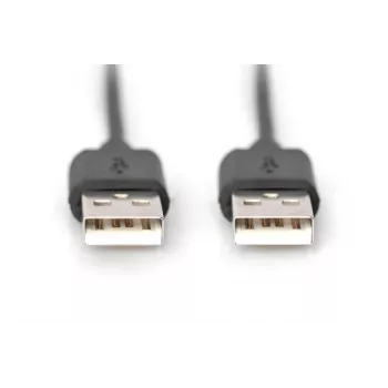 DIGITUS USB-Verbindungskabel Typ A M/m 1,8 m USB 2.0 kompatibel