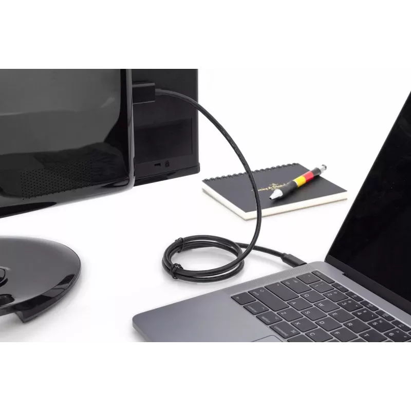 DIGITUS USB Type-C Gen2 zu HDMI-A Adapterkabel – 2 m