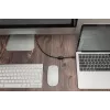 DIGITUS USB Type-C-Adapterkabel, Type-C auf DP M/M, 2 m 4K/60 Hz, 32,4 Gbit/s, CE, schwarz