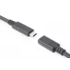 DIGITUS USB Typ-C Verlängerungskabel, Typ C M/F, 2 m Full-Featured, Gen2, 3A, 10 Gbit/s, Version 3.1, CE