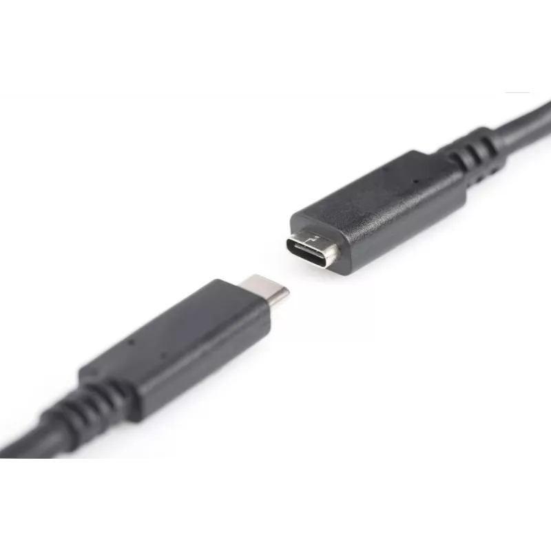 DIGITUS USB Typ-C Verlängerungskabel, Typ C M/F, 2 m Full-Featured, Gen2, 3A, 10 Gbit/s, Version 3.1, CE