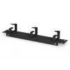DIGITUS 10 Zoll Kabelmanagement-Panel 1HE 3x Kabelringe schwarz