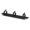 DIGITUS 10 Zoll Kabelmanagement-Panel 1HE 3x Kabelringe schwarz