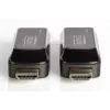 DIGITUS Mini HDMI Extender Set, Full HD 50m CAT6/6A/7, Stromversorgung über Micro-USB-Kabel, Schwarz