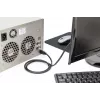 DIGITUS HDMI Premium High Speed Verbindungskabel, Typ A M/M, 2m mit Ethernet, Ultra HD 60p, schwarz