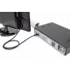 DIGITUS HDMI Premium High Speed Verbindungskabel, Typ A M/M, 1m mit Ethernet, Ultra HD 60p, schwarz