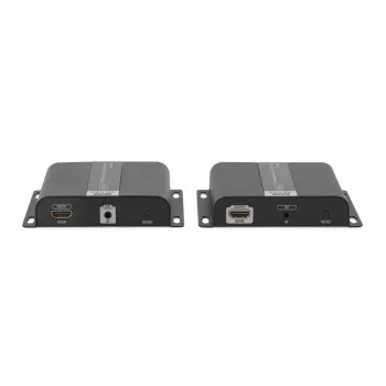DIGITUS 4K HDMI Extender Set over IP/CAT 5, 6 (120 m) komplett POE-gespeist, UHD 4K/30Hz