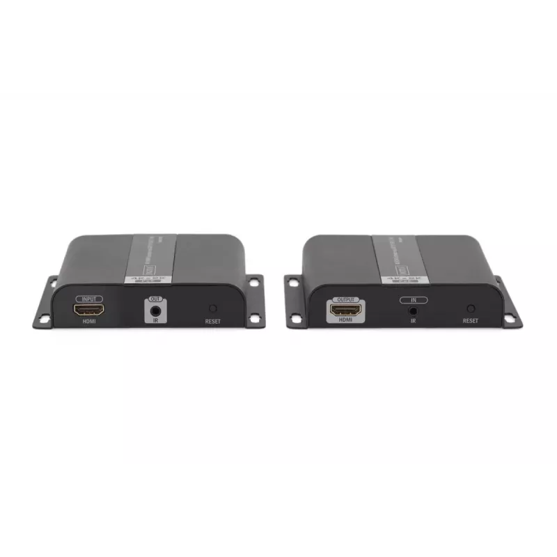 DIGITUS 4K HDMI Extender Set over IP/CAT 5, 6 (120 m) komplett POE-gespeist, UHD 4K/30Hz