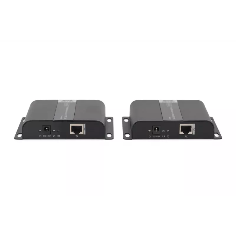 DIGITUS 4K HDMI Extender Set over IP/CAT 5, 6 (120 m) komplett POE-gespeist, UHD 4K/30Hz
