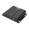 DIGITUS 4K HDMI Extender, Empfängereinheit über IP/CAT 5, 6 (120 m), PoE-gespeist