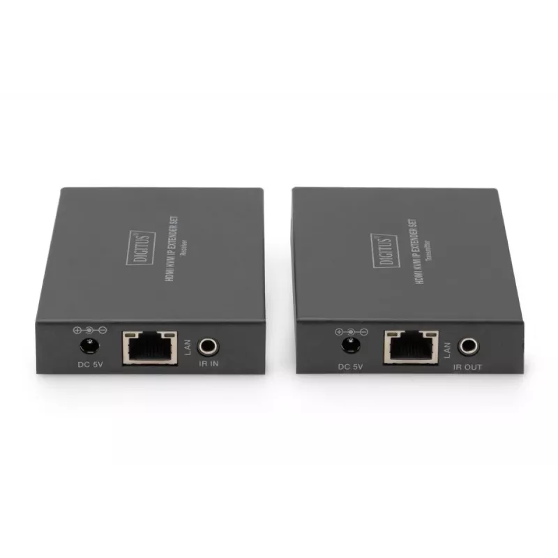 AV-Sender & -Empfänger, Digitus, HDMI KVM IP Extender Set, 1920 x 1200 Pixel, 150 m