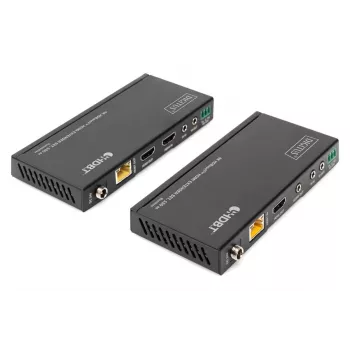 DIGITUS HDBaseT HDMI Extender Set 150m 4K/60Hz 18 Gbps YUV 444 HDR