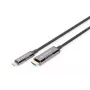 DIGITUS USB - Type C auf HDMI AOC FO Adapterkabel HDMI Version 2.0; Max 4Kx2K@60Hz; 20m