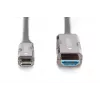 DIGITUS USB - Type C auf HDMI AOC FO Adapterkabel HDMI Version 2.0; Max 4Kx2K@60Hz; 20m
