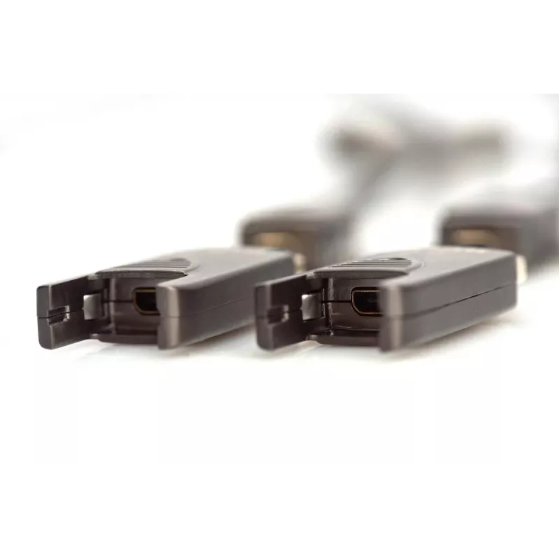 DIGITUS 4K – HDMI AOC Hybrid-Glasfaserkabel mit abnehmbarem Stecker, 30 m