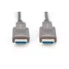 Digitus 4K HDMI AOC Hybrid-Glasfaserkabel 10m Stecker zu Stecker 18 Gbit/s