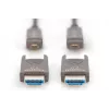 Digitus 4K HDMI AOC Hybrid-Glasfaserkabel 10m Stecker zu Stecker 18 Gbit/s
