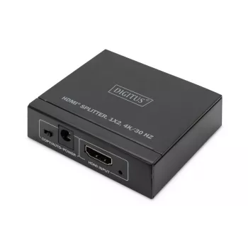 DIGITUS 4K HDMI Splitter. 1x 2 4K/30Hz. schwarz