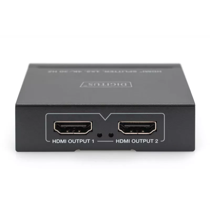 DIGITUS 4K HDMI Splitter. 1x 2 4K/30Hz. schwarz