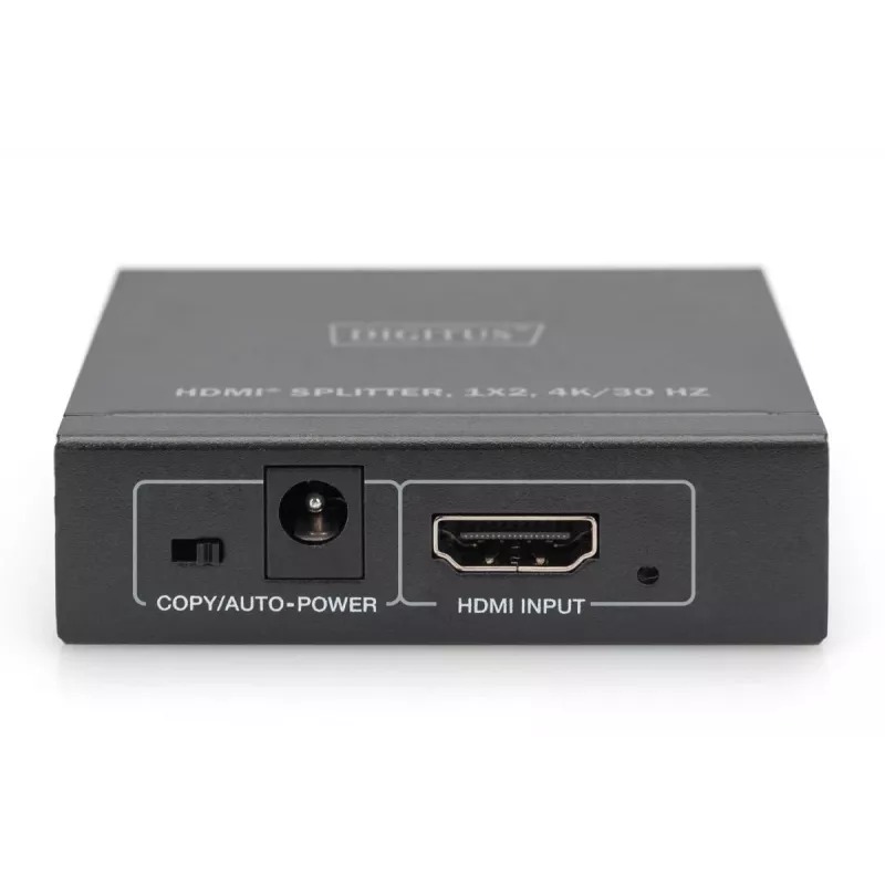 DIGITUS 4K HDMI Splitter. 1x 2 4K/30Hz. schwarz