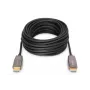 DIGITUS HDMI AOC Hybrid-Glasfaserkabel, Typ A M/M, 20 m UHD 8K@60Hz, CE, schwarz