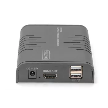 DIGITUS IP KVM Extender, Empfänger (RX) Einheit für DS-55529