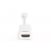 DIGITUS ASSMANN DisplayPort-Adapterkabel, Mini DP - HDMI Typ A M/F, 15 cm DP 1.1a kompatibel, CE weiß