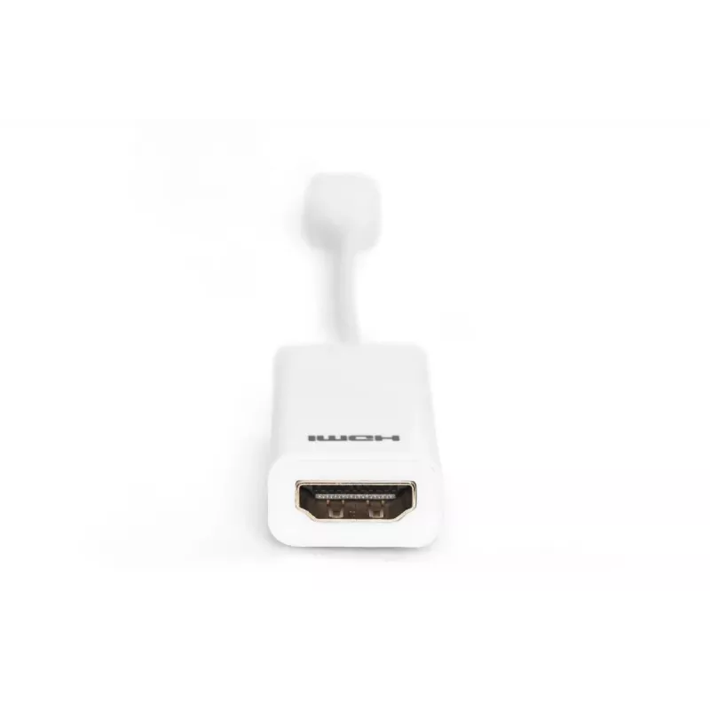 DIGITUS ASSMANN DisplayPort-Adapterkabel, Mini DP - HDMI Typ A M/F, 15 cm DP 1.1a kompatibel, CE weiß