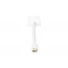 DIGITUS ASSMANN DisplayPort-Adapterkabel, Mini-DP - HDMI Typ A M/W, 20 cm HDMI Ver. 2.0, aktiv, CE, gold, weiß