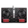 Hercules INPULSE 300 MK2 Vinyl-Scratcher Schwarz, Rot