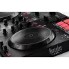 Hercules INPULSE 300 MK2 Vinyl-Scratcher Schwarz, Rot